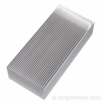 Wysokiej jakości aluminiowy radiator do obróbki CNC